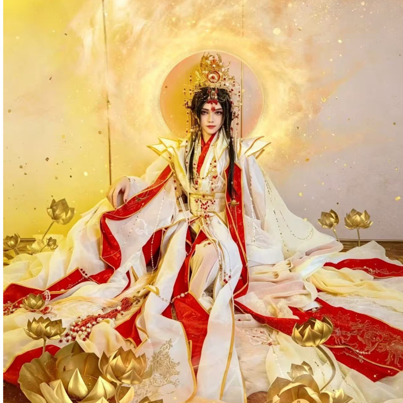 Costume Anime Cosplay - The Heavenly Officials Crown Bless Prince