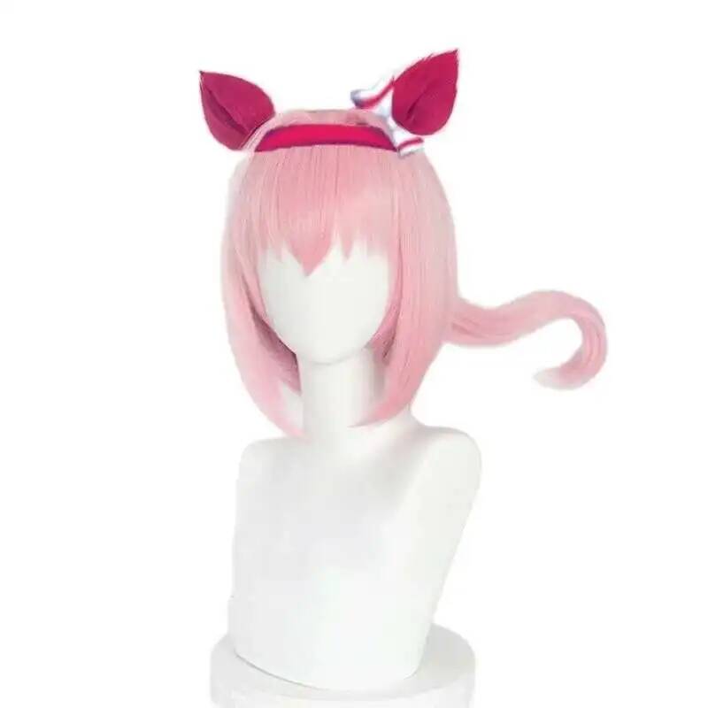 Anime Cosplay Wigs - Uma Musume Haru Urara Cosplay Wig