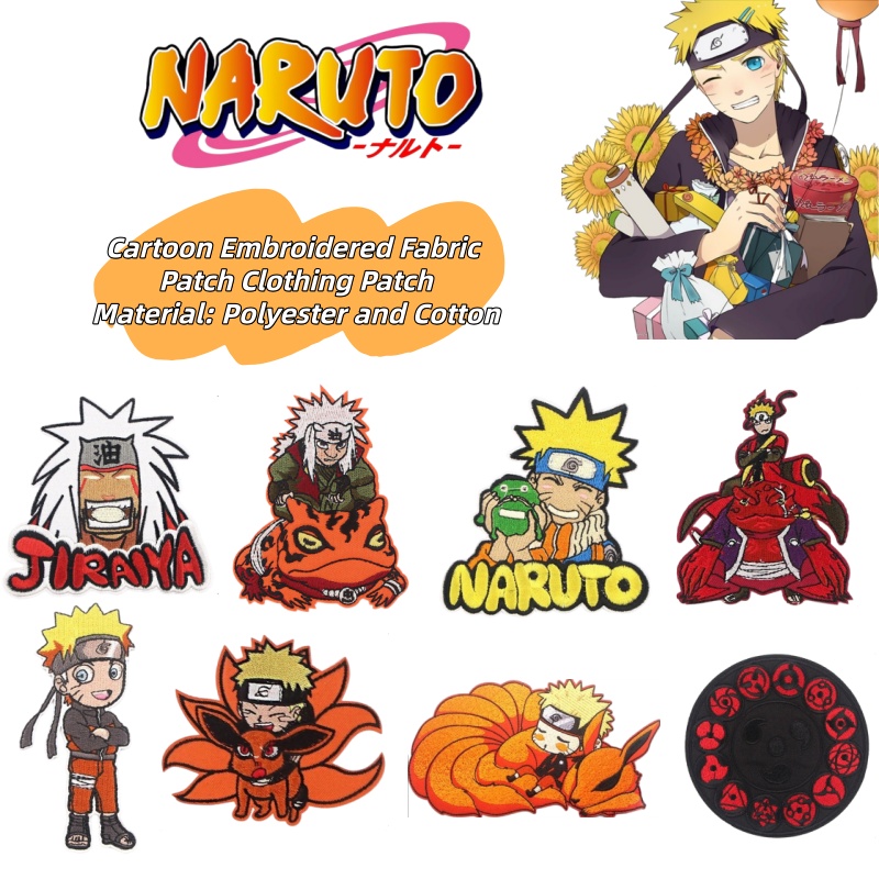 Anime Cosplay Naruto - Naruto Japanese-style cartoon anime personalized embroidered