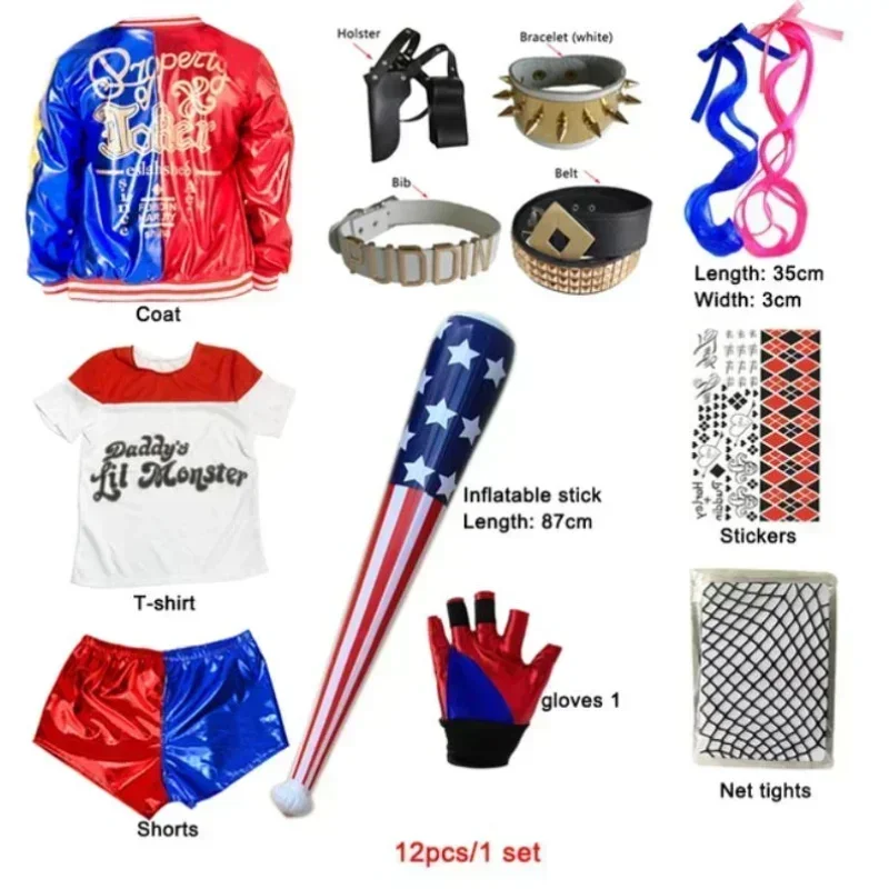 Just Saiyan  Carnival Kids Gir - Anime Harley Quinn Cosplay review and price