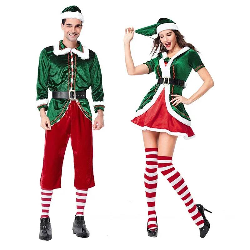 Santa Claus Cosplay Costume Ch - Anime Cosplay For Couples review and price