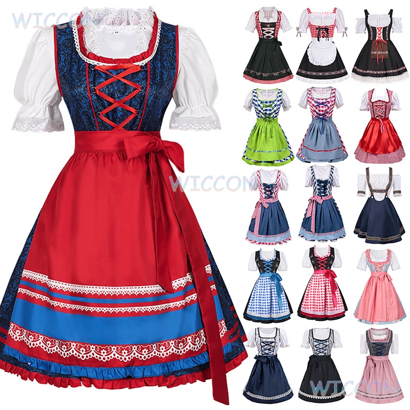 2025 New Oktoberfest Dirndl Dr - Anime Cosplay Plus Size review and price