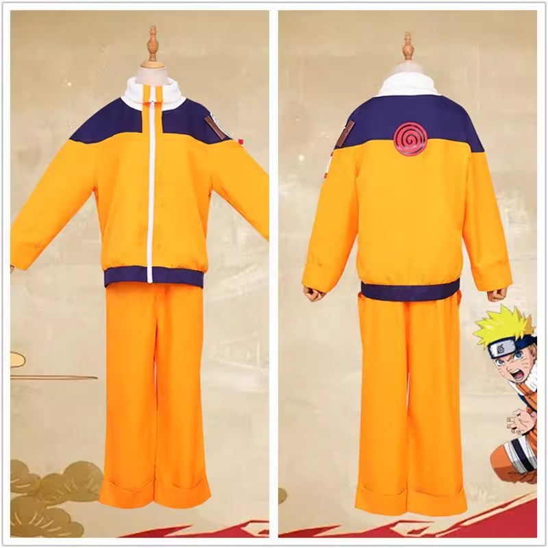 Uzumaki Cosplay Costume Orange - Anime Cosplay Naruto review and price