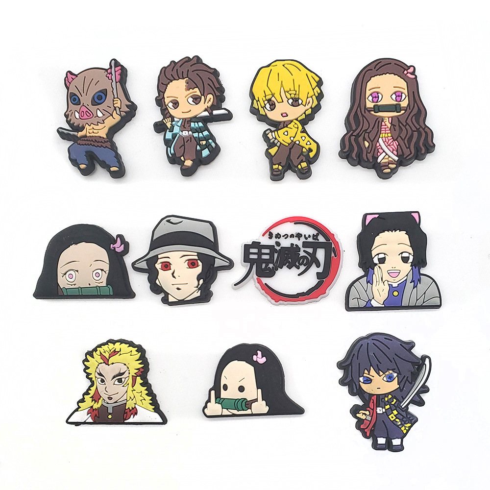 11pcs Set Demon Slayer Cartoon - Anime Cosplay Demon Slayer review and price