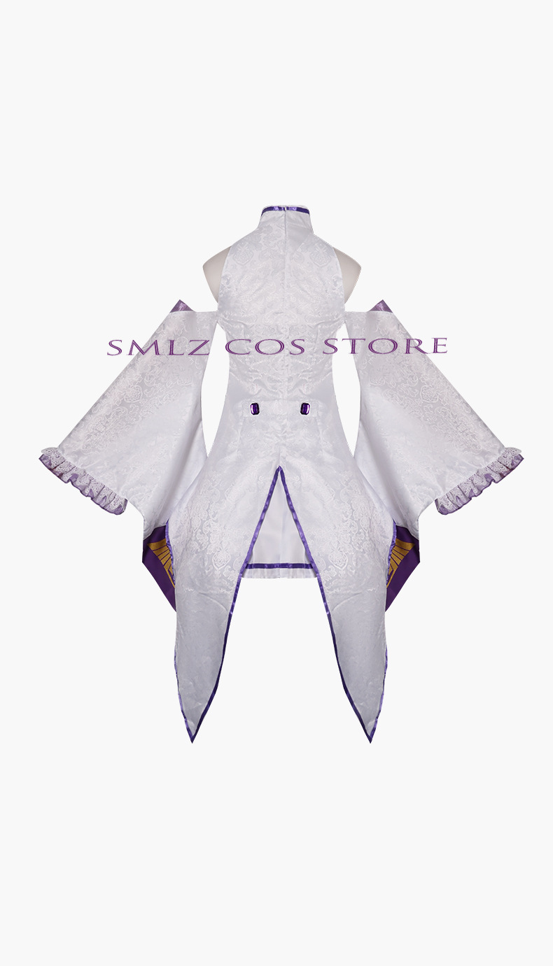 Emilia Cosplay Anime Re Zero K - Anime Cosplay Wigs review and price