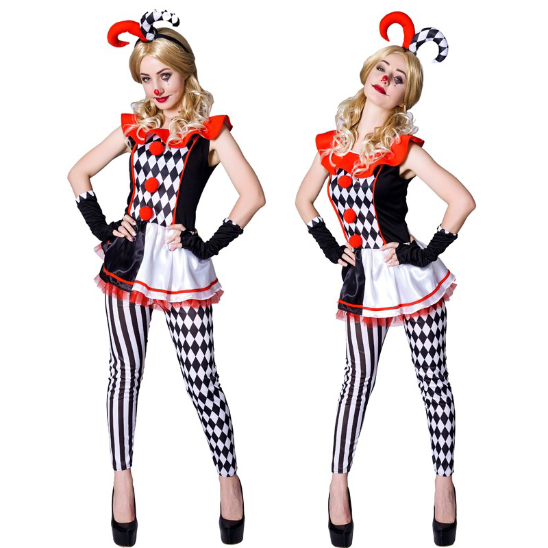 Women Harley Harleyquinn Clown - Anime Harley Quinn Cosplay review and price