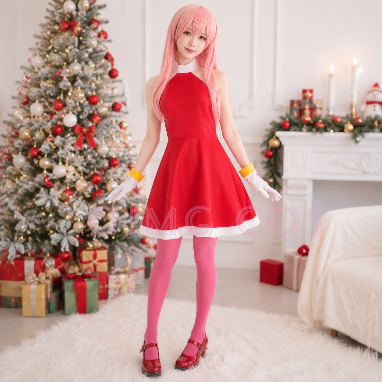 Amy Rose Cosplay Costume Adult - Anime Cosplay Ladies review and price
