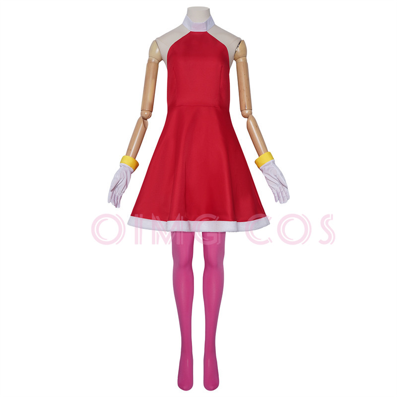 Amy Rose Cosplay Costume Adult - Anime Cosplay Ladies review and price