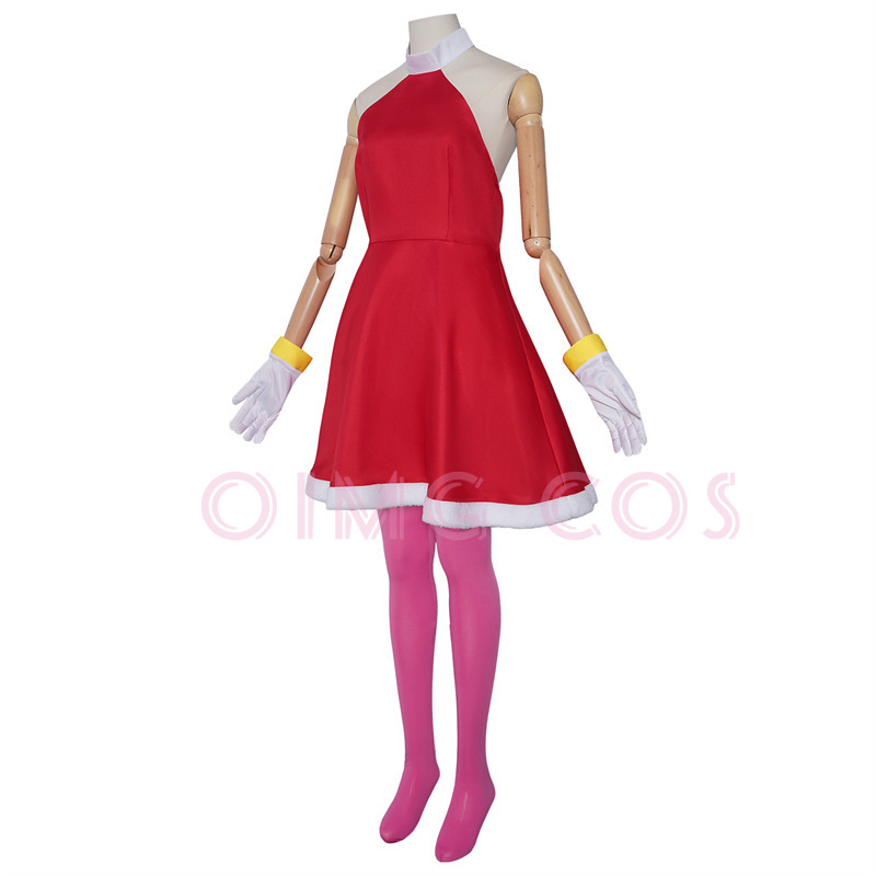 Amy Rose Cosplay Costume Adult - Anime Cosplay Ladies review and price