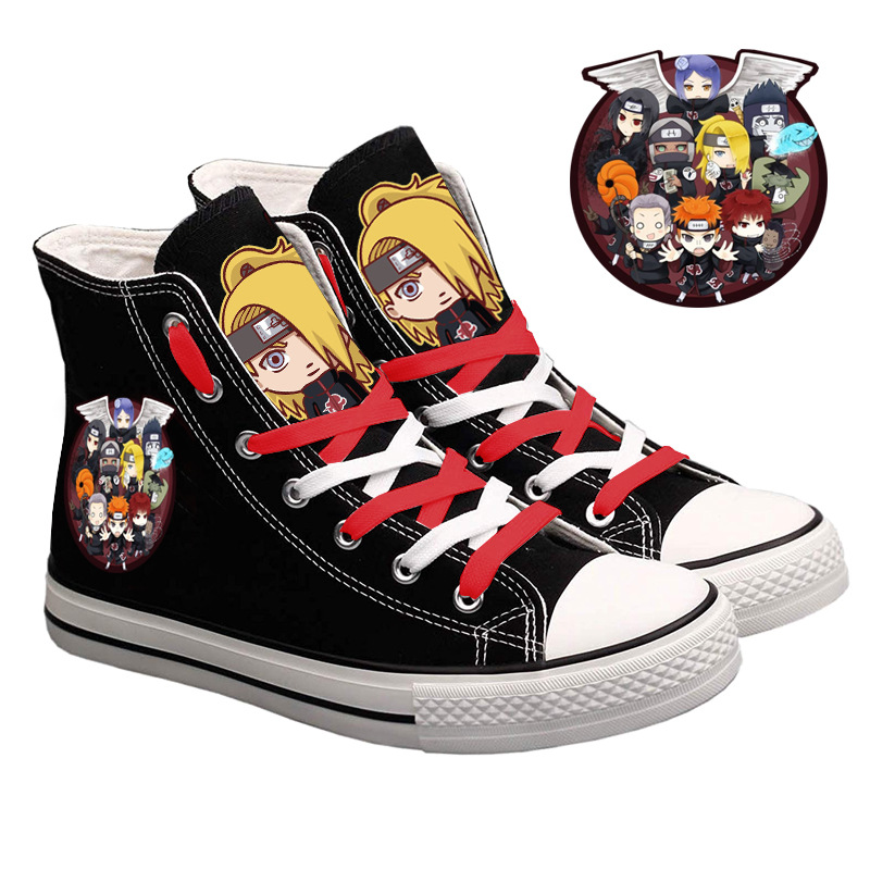 Naruto Uzumaki High-Top Canvas - Anime Cosplay Ideas Girl review and price