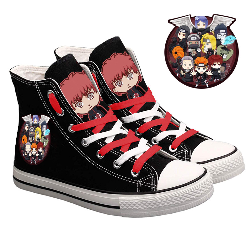 Naruto Uzumaki High-Top Canvas - Anime Cosplay Ideas Girl review and price