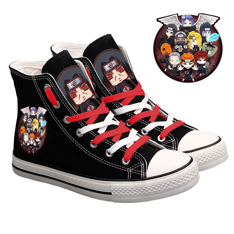 Naruto Uzumaki High-Top Canvas - Anime Cosplay Ideas Girl review and price