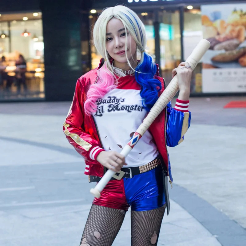 Suicide Cosplay Anime Harley C - Anime Harley Quinn Cosplay review and price