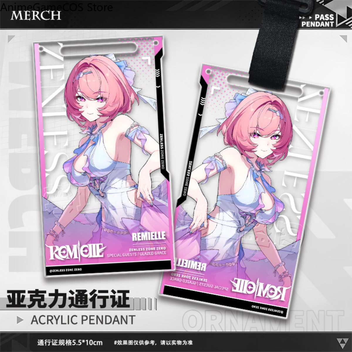 Anime Zenless Zone Zero Remiel - Cosplay Zone Anime Friends review and price