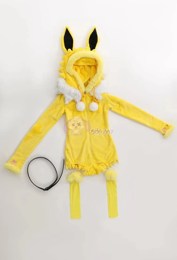 Sexy Deep V Hooded Bodysuit So - Anime Cosplay Bunny review and price