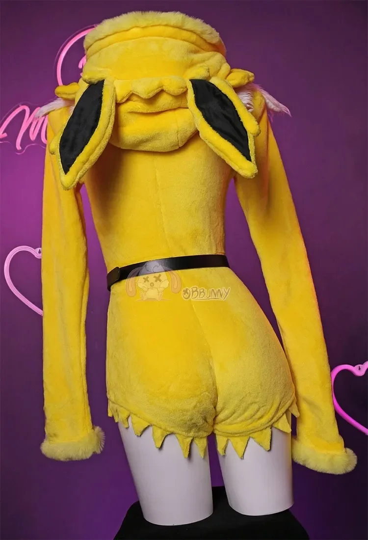 Sexy Deep V Hooded Bodysuit So - Anime Cosplay Bunny review and price