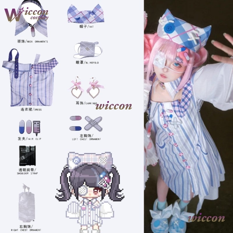 Eyepatch Jirai Kei Infinity Ni - Anime Cosplay Ideas Girl review and price