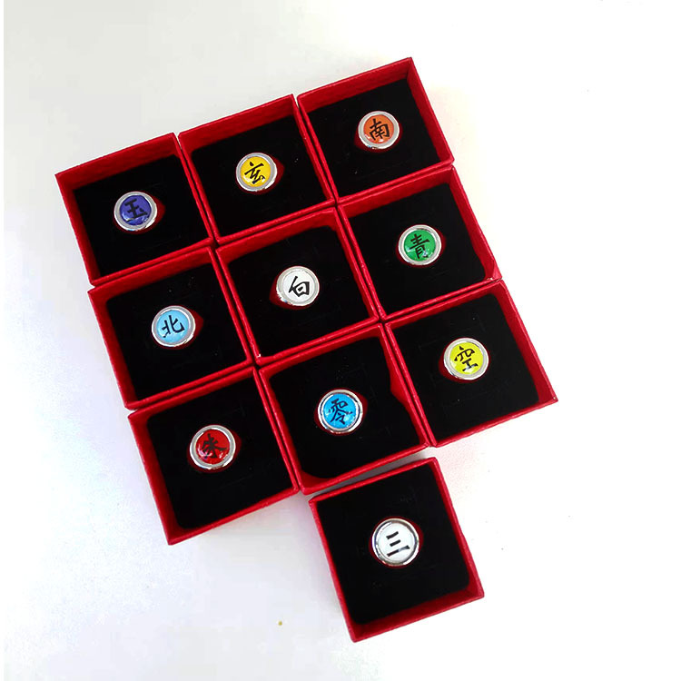 Hot Anime Accessories Ring Aka - Anime Cosplay Naruto review and price