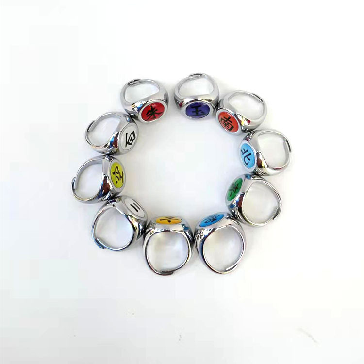 Hot Anime Accessories Ring Aka - Anime Cosplay Naruto review and price