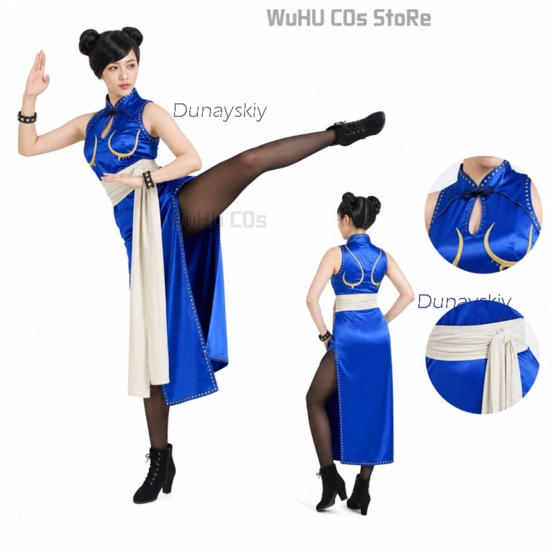 Adult Sexy Street Chun Li Cosp - Live Action Anime Cosplay review and price