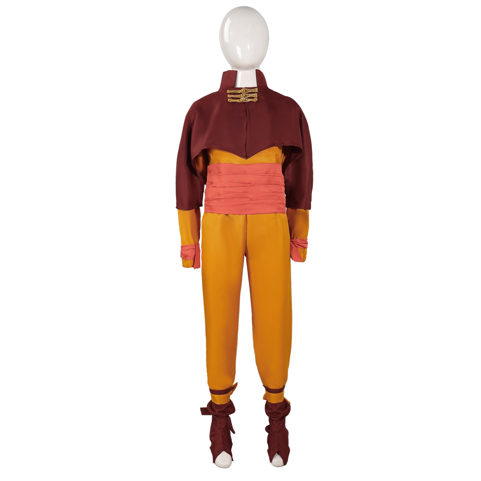 Aang Cosplay Costume Live-acti - Live Action Anime Cosplay review and price