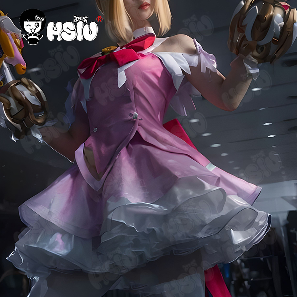 Juno Cosplay Costume Wig HSIU  - Cosplay Anime Pink Hair review and price
