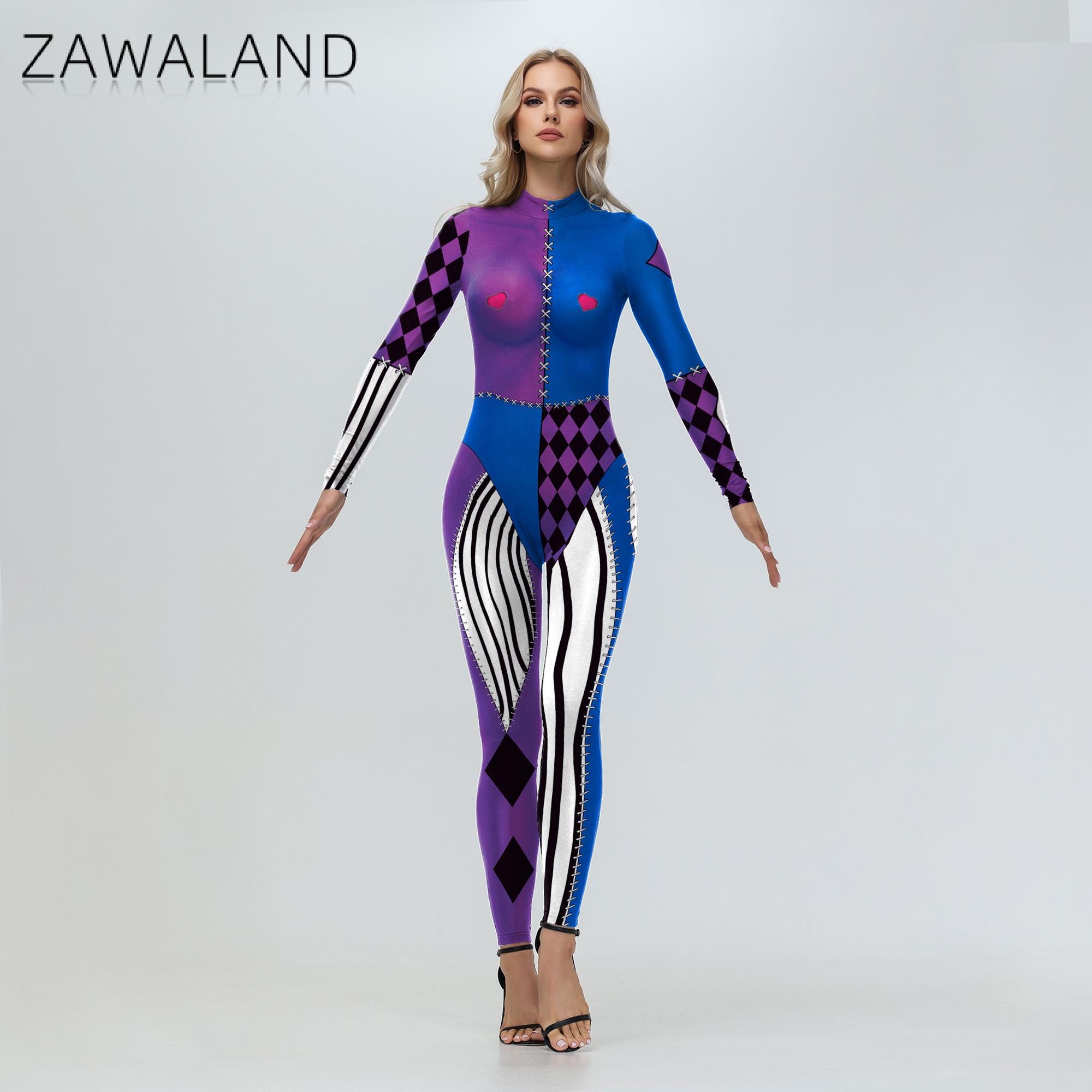 Zawaland Clown Harley Cosplay  - Anime Harley Quinn Cosplay review and price