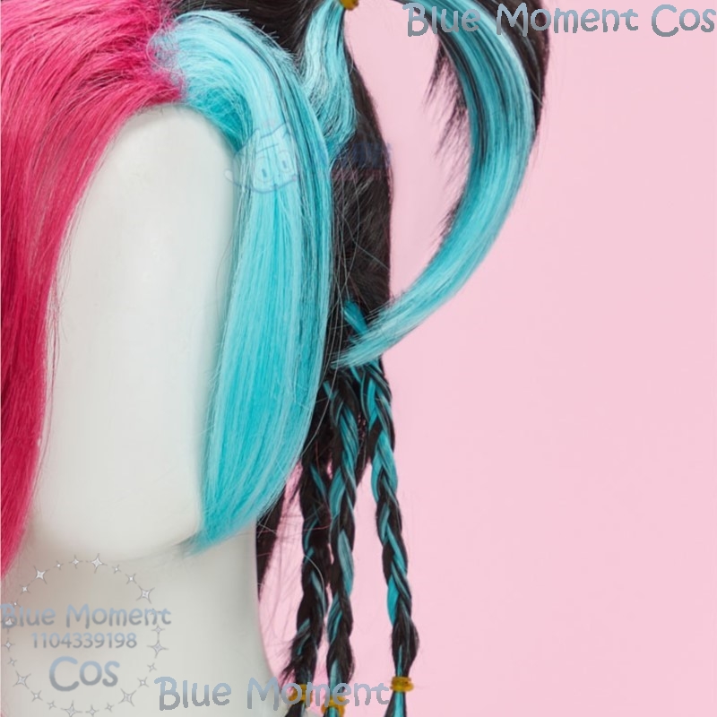 Jinx Valentine Cosplay Wig Pin - Cosplay Anime Pink Hair review and price